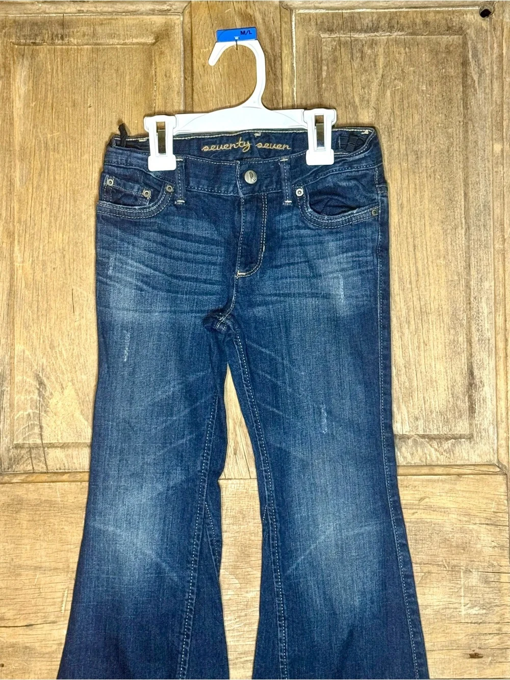 Vintage 77 Kids flare jeans size 7